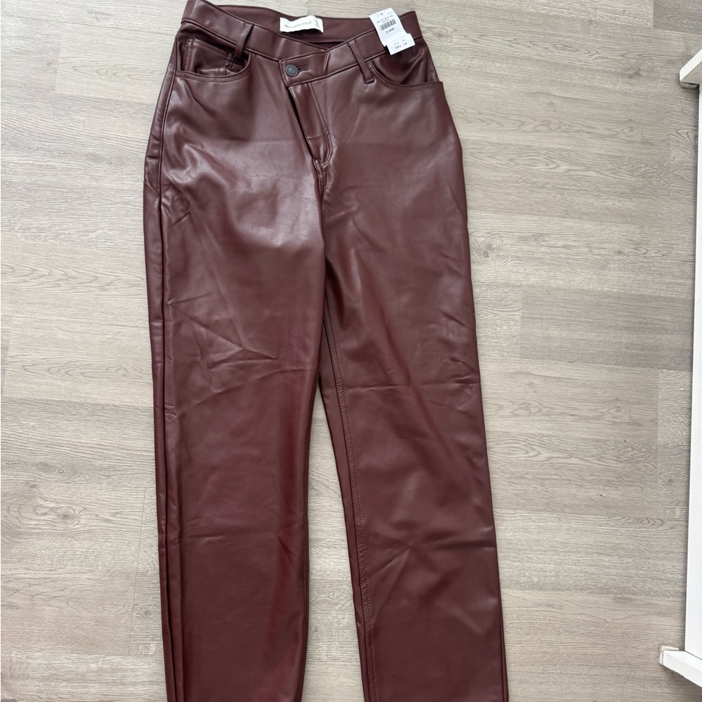 Abercrombie Leather Pants